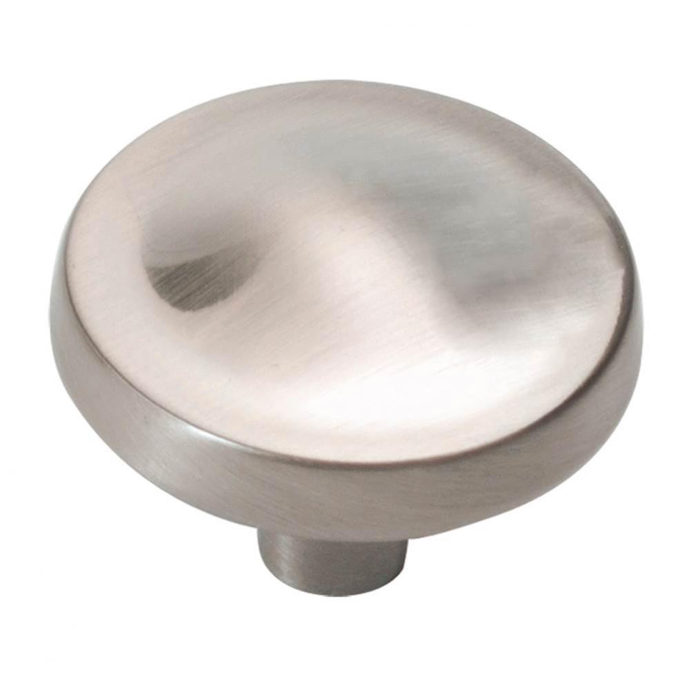 Arc Collection Knob 1-1/4&apos;&apos; Diameter Satin Nickel Finish