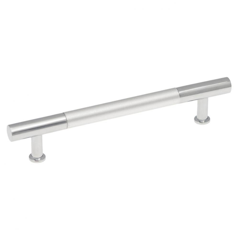Dew Collection Pull 128mm C/C Frosted Chrome Finish