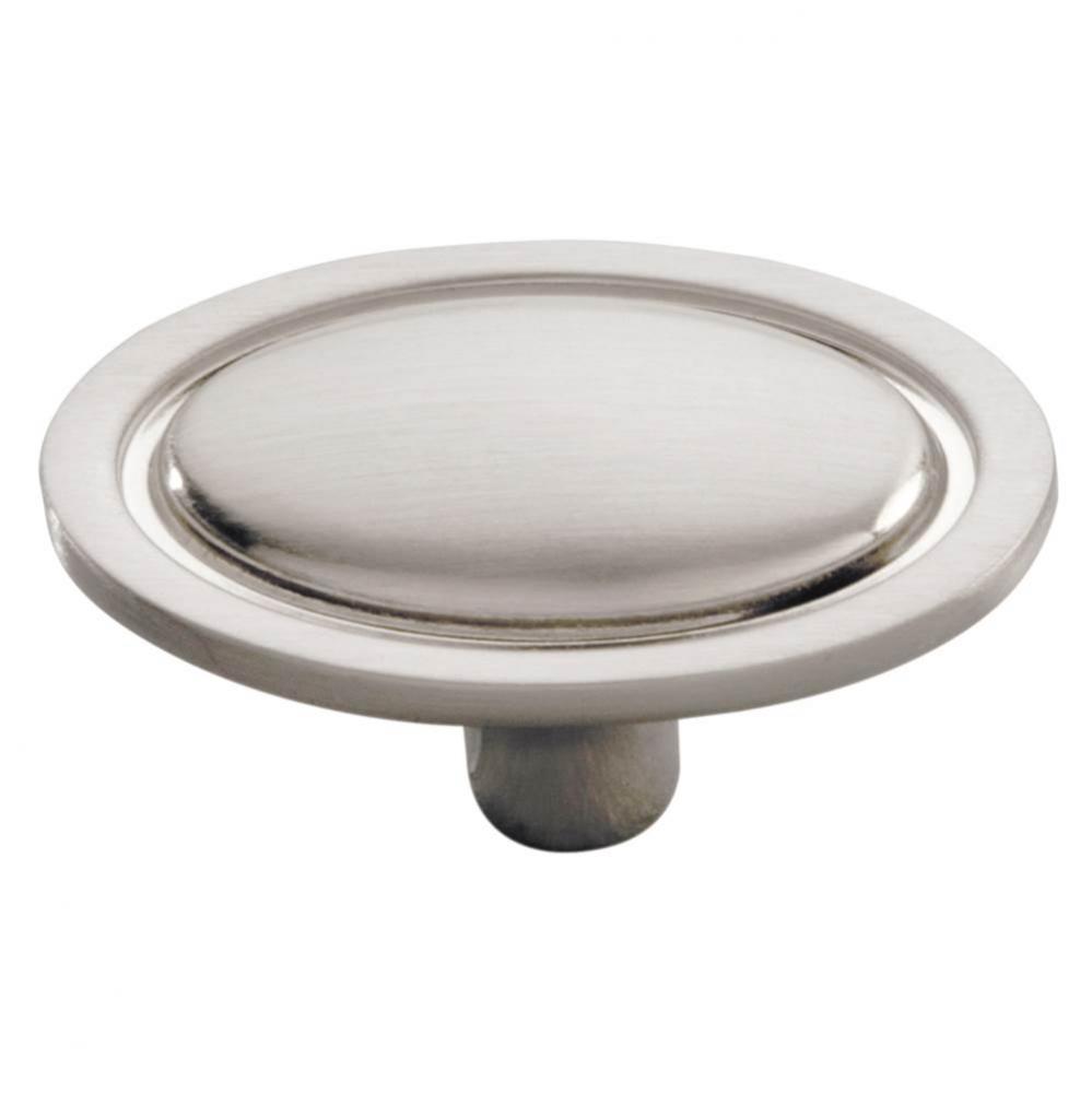 1-1/2 In. Modern Accents Satin Nickel Cabinet Knob