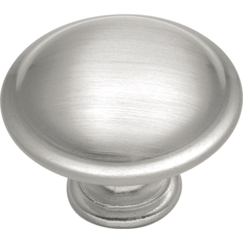 1-1/4 In. Tranquility Satin Silver Cloud Cabinet Knob
