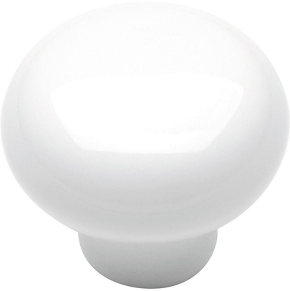 Tranquility Collection Knob 1-3/8&apos;&apos; Diameter White Finish