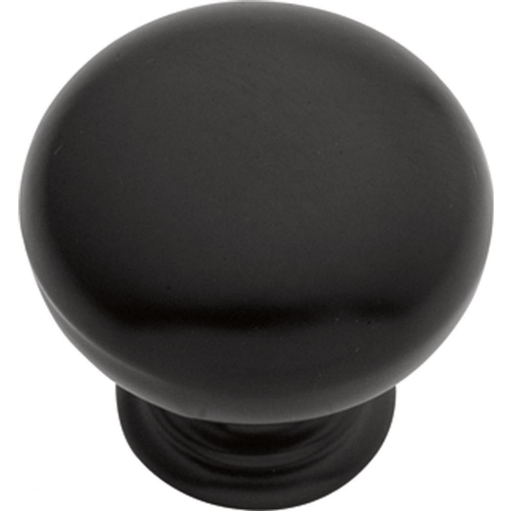 Modus Collection Knob 1&apos;&apos; Diameter Matte Black Finish