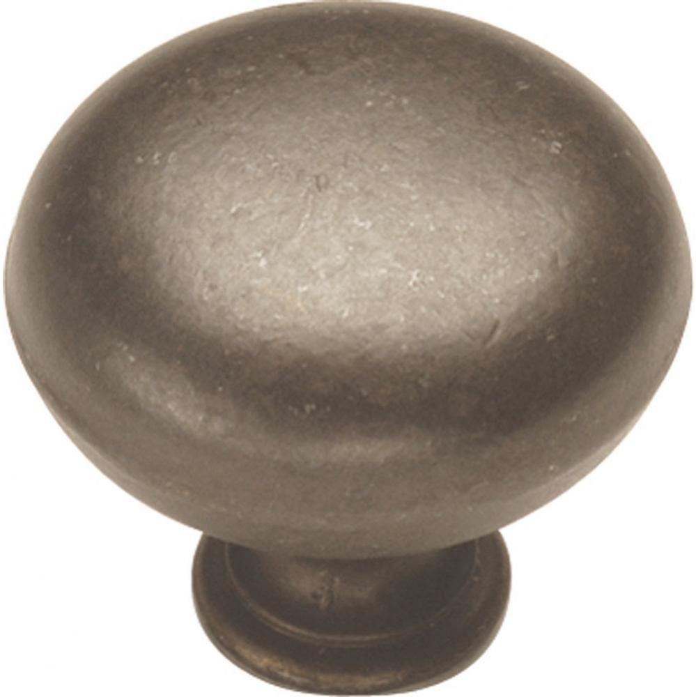 Manchester Collection Knob 1-1/4&apos;&apos; Diameter Biscayne Antique Finish