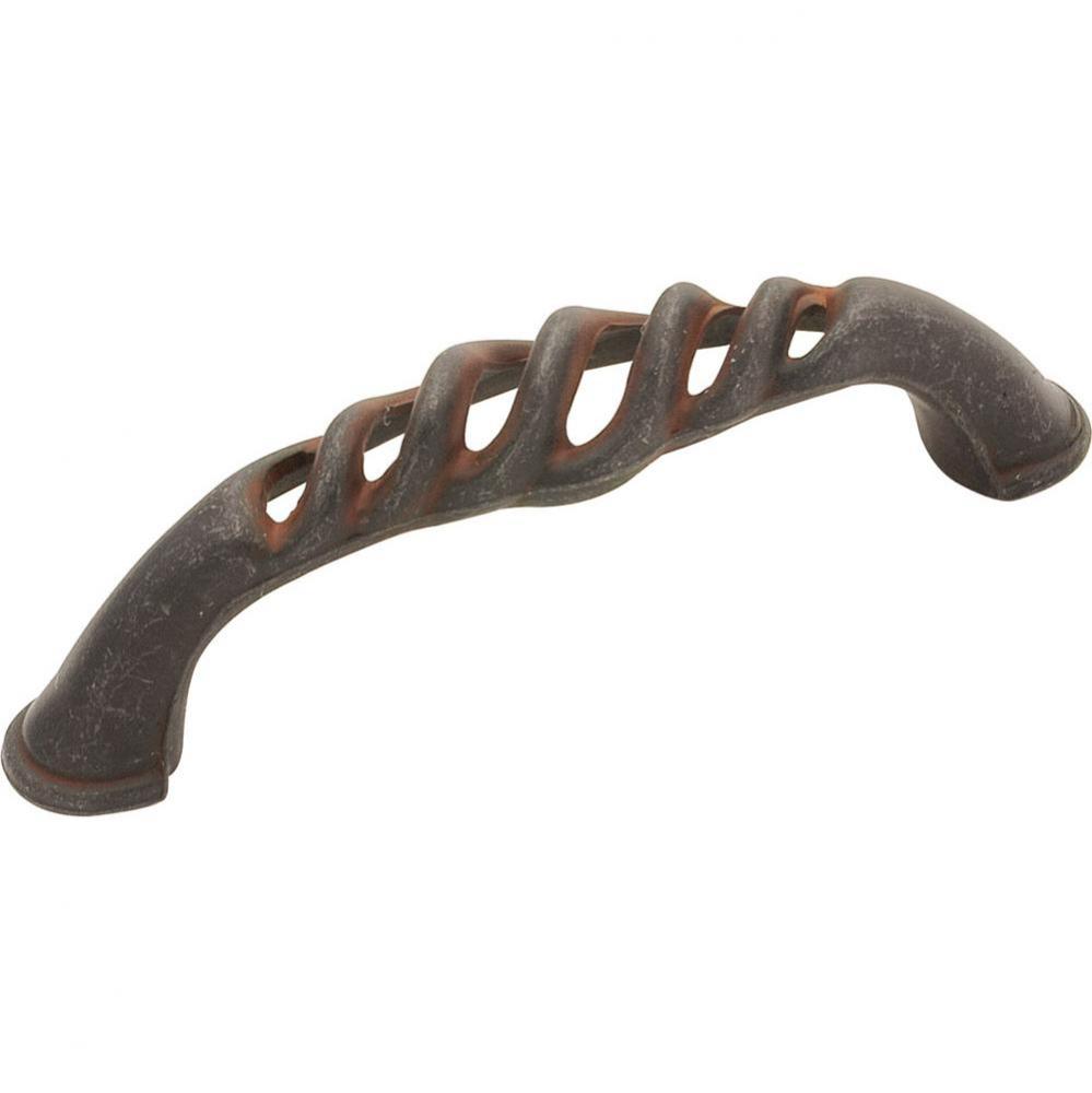 Charleston Blacksmith Collection Pull 3&apos;&apos; C/C Rustic Iron Finish