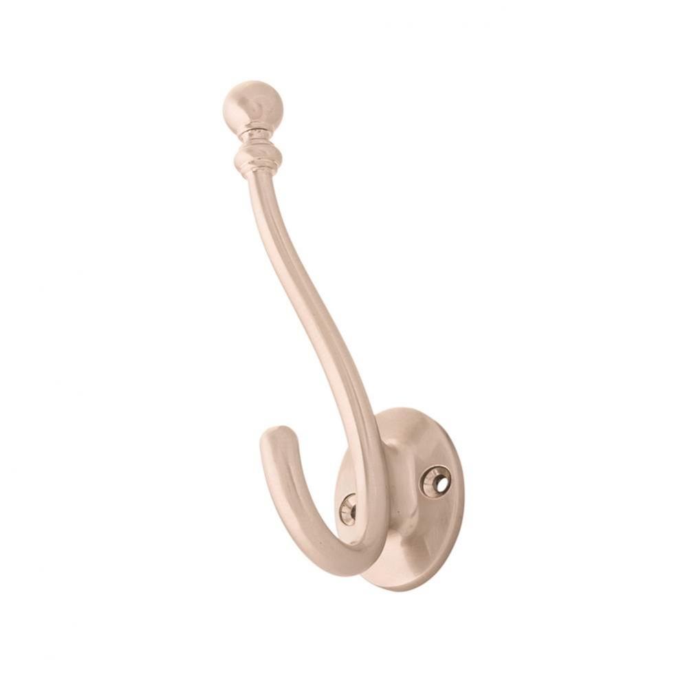 Coat and Hat Hook 5-1/4 Inch Long