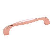 Hickory Hardware H076017-CP - Twist Collection Pull 128mm C/C Polished Copper Finish