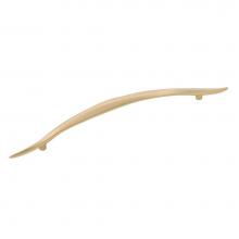 Hickory Hardware H076651-FUB - Willow Collection Pull 192mm C/C Flat Ultra Brass Finish