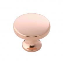 Hickory Hardware H076698-CP - Forge Collection Knob 1-3/8'' Diameter Polished Copper Finish