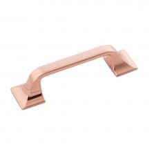 Hickory Hardware H076700-CP - Forge Collection Pull 3'' C/C Polished Copper Finish