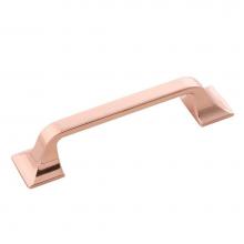 Hickory Hardware H076701-CP - Forge Collection Pull 96mm C/C Polished Copper Finish