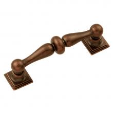 Hickory Hardware HH74549-DAC - Somerset Collection Pull 3'' C/C Dark Antique Copper Finish