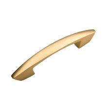 Hickory Hardware HH74561-FUB - Velocity Collection Pull 3'' & 96mm C/C Flat Ultra Brass Finish