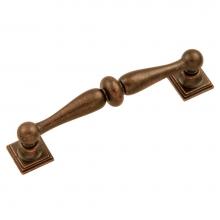 Hickory Hardware HH74637-DAC - Somerset Collection Pull 96mm C/C Dark Antique Copper Finish