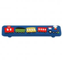 Hickory Hardware HH74647-ZZ - 96mm Kids Long Blue Train Cabinet Pull