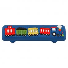 Hickory Hardware HH74651-ZZ - 64mm Kids Short Blue Train Cabinet Pull