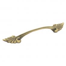 Hickory Hardware P118-AB - Cavalier Collection Pull 3'' C/C Antique Brass Finish