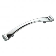 Hickory Hardware P14461-26 - Conquest Collection Pull 3'' C/C Chrome Finish