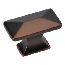 Hickory Hardware P2150-RB - 1-1/4 In. Bungalow Refined Bronze Cabinet Knob