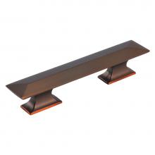 Hickory Hardware P2153-RB - 3 In. and 96mm Bungalow Refined Bronze Cabinet Pull