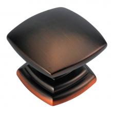 Hickory Hardware P2163-RB - 1-1/2 In. Euro-Contemporary Refined Bronze Cabinet Knob