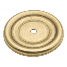 Hickory Hardware P282-LP - Backplate Knob 1-7/8 Inch Diameter