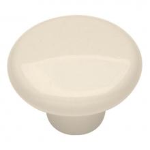 Hickory Hardware P29-LAD - 1-1/2 In. Tranquility Light Almond Cabinet Knob