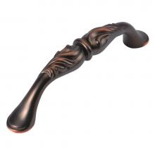 Hickory Hardware P3092-RB - Mayfair Collection Pull 96mm C/C Refined Bronze Finish