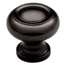 Hickory Hardware P3151-BLN - 1-1/4 In. Cottage Oil-Rubbed Bronze Cabinet Knob