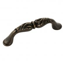 Hickory Hardware P3242-WOA - 3 In. Mayfair Windover Antique Cabinet Pull