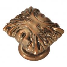 Hickory Hardware P3430-ARG - 1-1/8 In. Ithica Antique Rose Gold Cabinet Knob