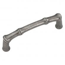 Hickory Hardware P3444-BNV - Bamboo Collection Pull 3'' C/C Black Nickel Vibed Finish