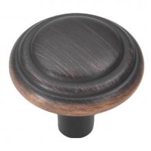 Hickory Hardware P3464-VB - 1-1/8 In. Bel Aire Vintage Bronze Cabinet Knob