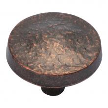 Hickory Hardware P3564-DAC - Bedrock Collection Knob 1-1/4'' Diameter Dark Antique Copper Finish