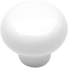 Hickory Hardware P630-W - Tranquility Collection Knob 1-3/8'' Diameter White Finish