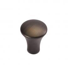 Hickory Hardware P7520-RB - 1 In. Metropolis Refined Bronze Cabinet Knob