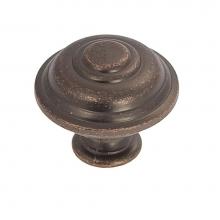 Hickory Hardware P8103-DAC - 1-1/4 In. Manor House Dark Antique Copper Cabinet Knob