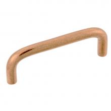Hickory Hardware PW553-ARG - 3 In. Wire Pull Antique Rose Gold Cabinet Pull