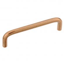 Hickory Hardware PW555-ARG - 4 In. Wire Pull Antique Rose Gold Cabinet Pull