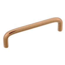 Hickory Hardware PW596-ARG - 96mm Wire Pull Antique Rose Gold Cabinet Pull