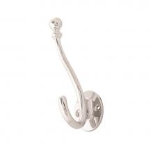 Hickory Hardware S077194-CH - Coat and Hat Hook 5-1/4 Inch Long