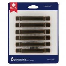 Hickory Hardware V06P3113-OBH - 3 In. Rotterdam Oil-Rubbed Bronze Cabinet Pull (6-Pack)