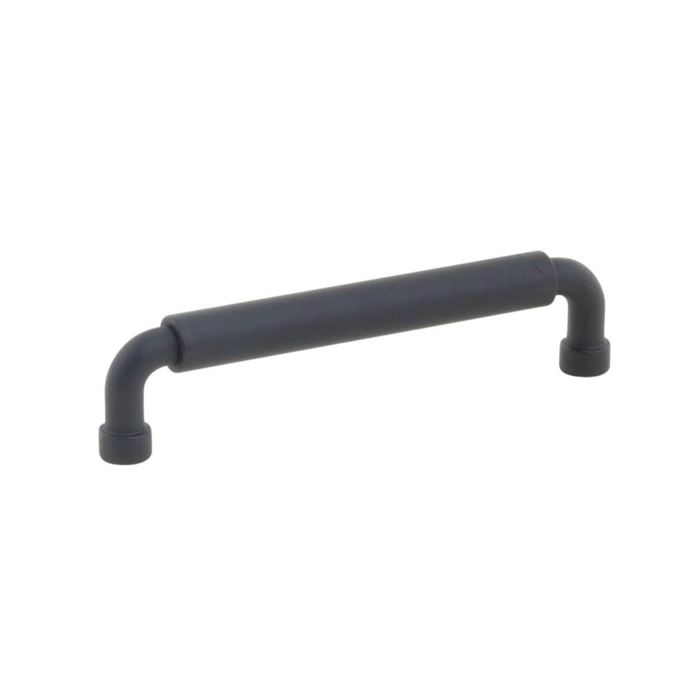 NOHO, Cabinet Pull, Round, 5&apos;&apos; cc, Matte Black