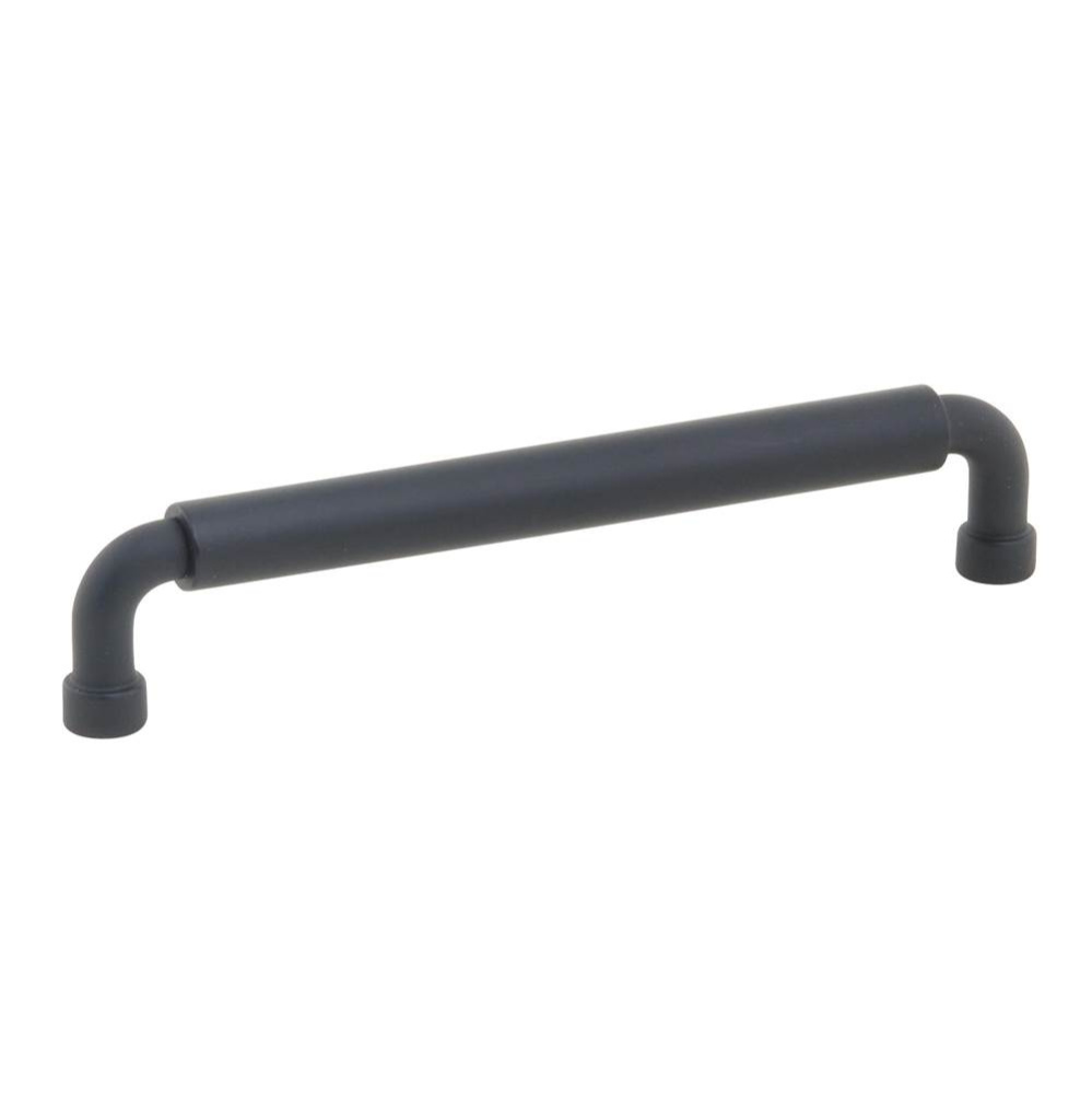 NOHO, Cabinet Pull, Round, 6&apos;&apos; cc, Matte Black