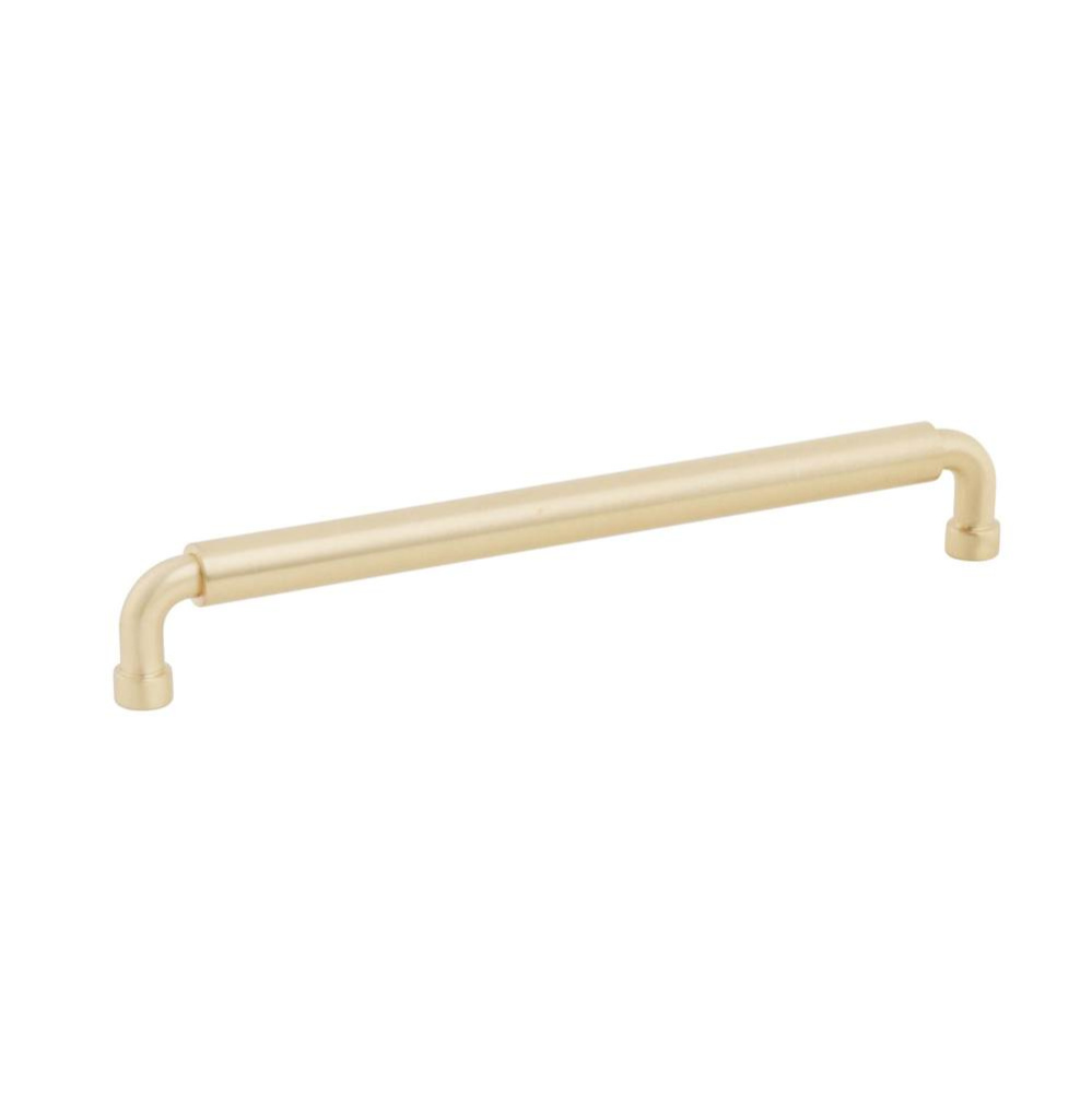 NOHO, Cabinet Pull, Round, 8&apos;&apos; cc, Satin Brass