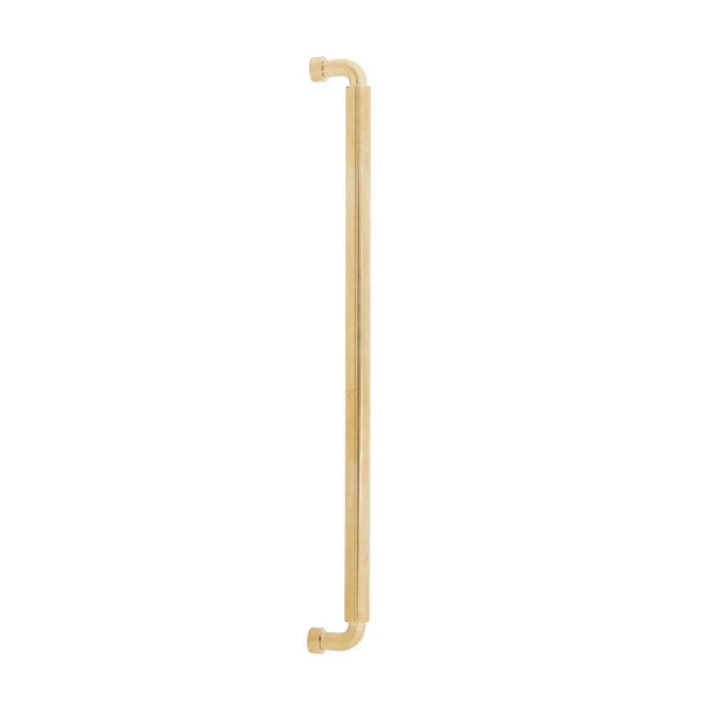 NOHO, Cabinet Appliance Pull, Round, 18&apos;&apos; cc, Unlacquered Brass