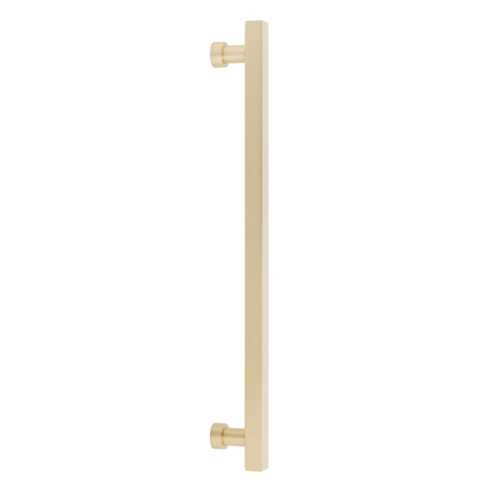 NOHO, Cabinet Appliance Pull, Square, 12'' cc, Satin Brass