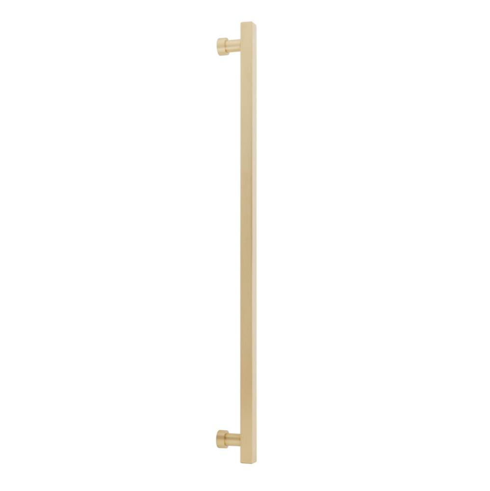 NOHO, Cabinet Appliance Pull, Square, 18&apos;&apos; cc, Satin Brass
