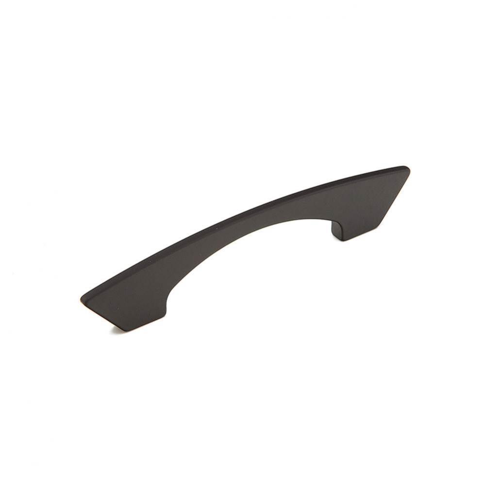 Pull, Arched, Matte Black, 96 mm cc