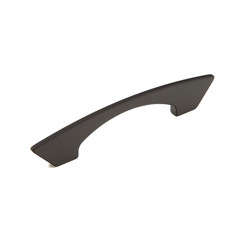 Profile, Pull, Arched, Matte Black, 128/160 mm cc