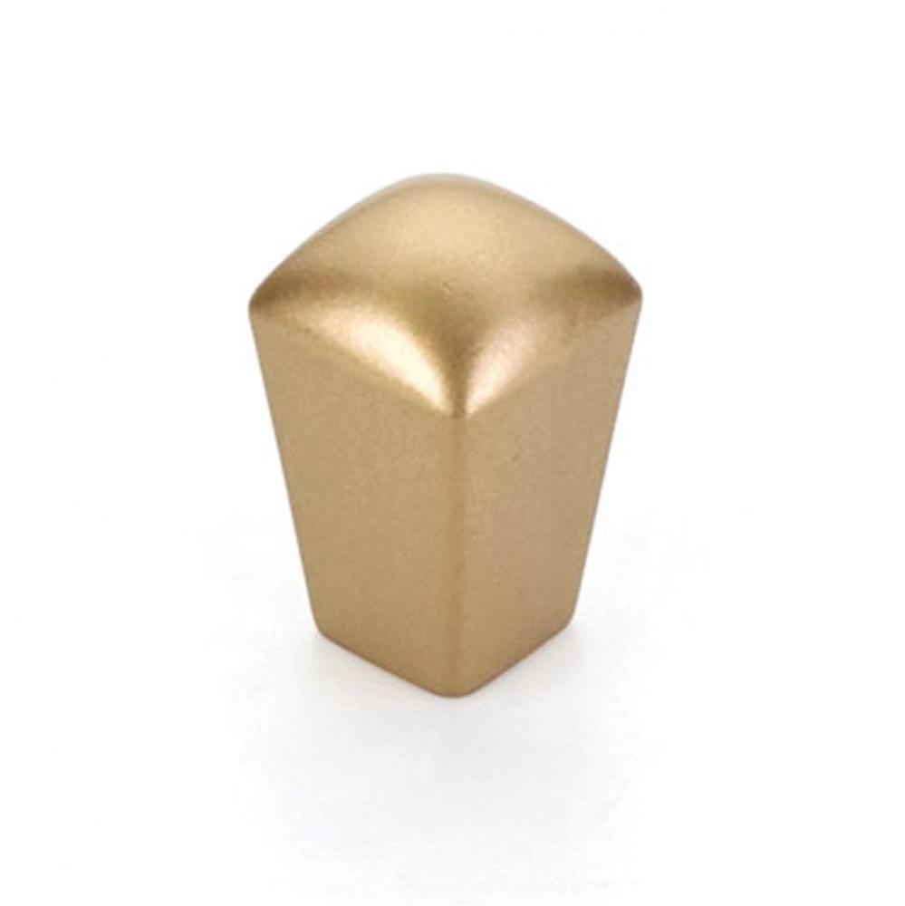 Skyevale, Knob, Signature Satin Brass, 1/2&apos;&apos;